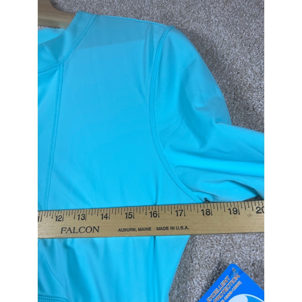Athleta Turquoise Long Sleeve Swim Coverup - Picture 6 of 8